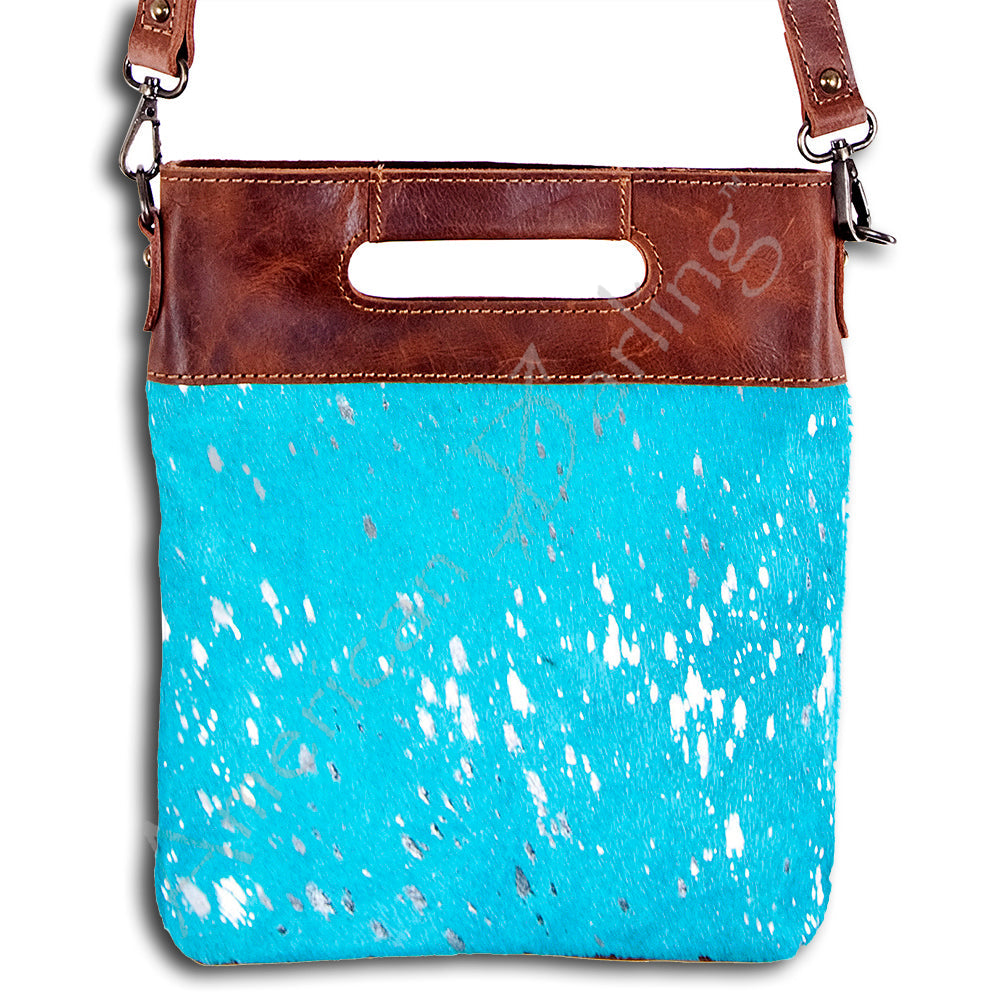 American Darling Messenger Hair On Genuine Leather Western Women Bag Handbag Purse | Cute