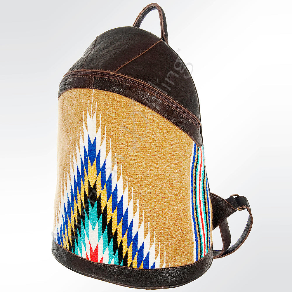 American Darling Saddle Blanket Genuine Leather Women Bag Western Handbag Purse