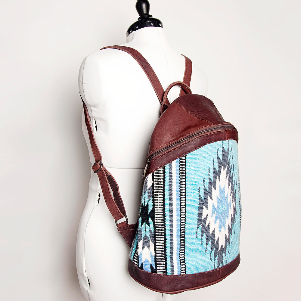 American Darling Saddle Blanket Genuine Leather Women Bag Western Handbag Purse