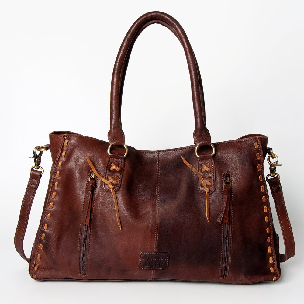 American Darling Tote Genuine Leather Women Bag Western Handbag Purse