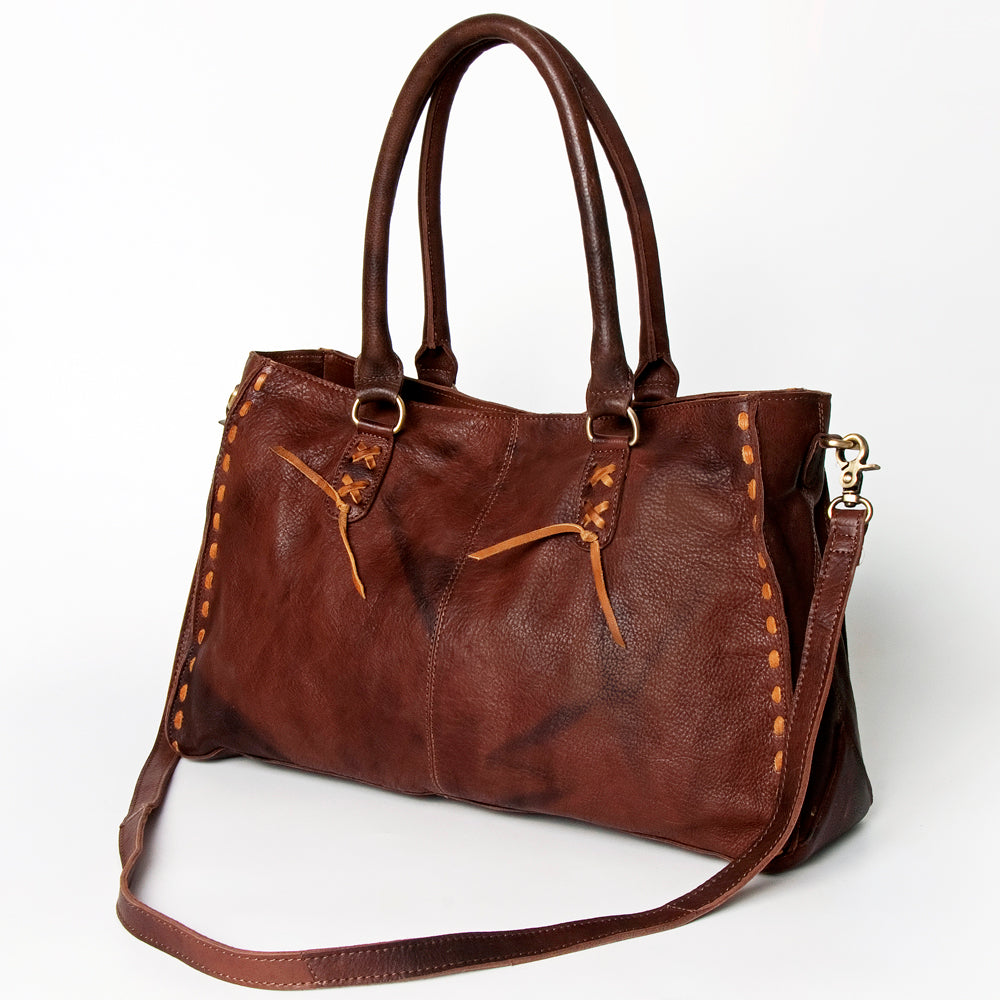 American Darling Tote Genuine Leather Women Bag Western Handbag Purse