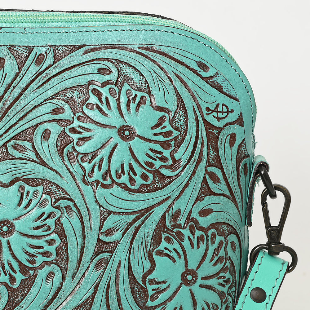 ADBGZ786B American Darling SMALL CROSSBODY Hand Tooled Genuine Leather women bag western handbag purse