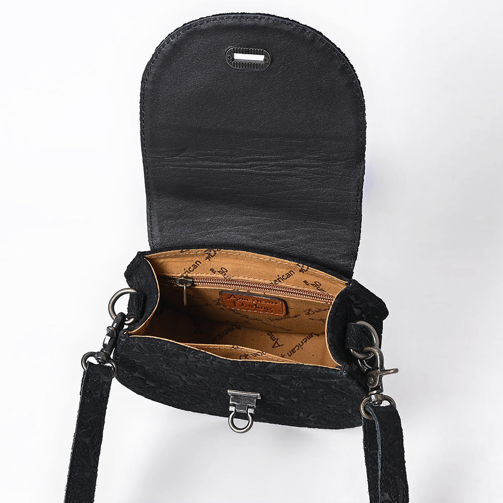 American Darling Crossbody Embossed Genuine Leather Women Bag Western Handbag Purse