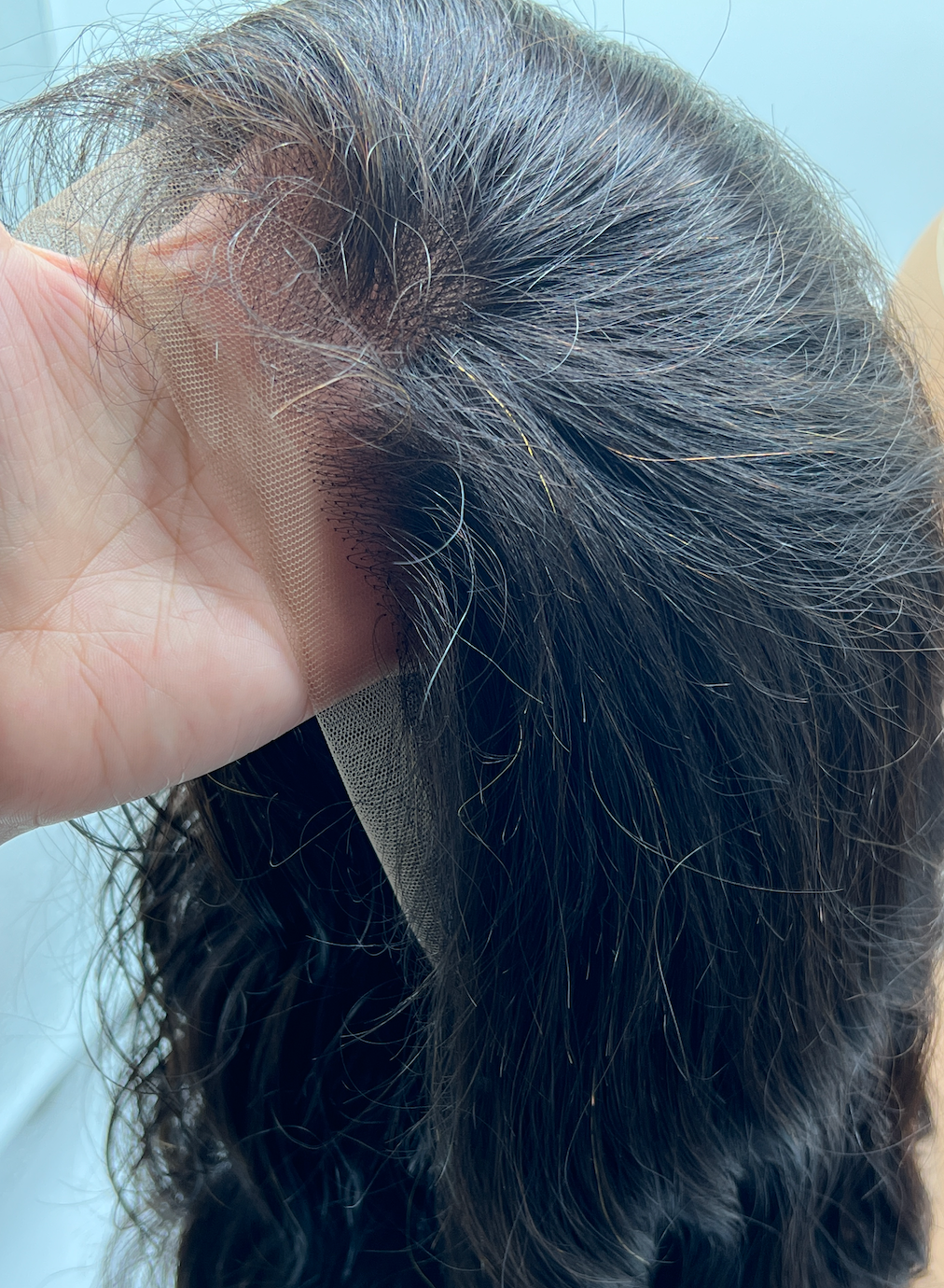 JBEXTENSION 360HD LACE loose deep wave 18 inches human hair wig 150 % density GIGI glueless freeparting