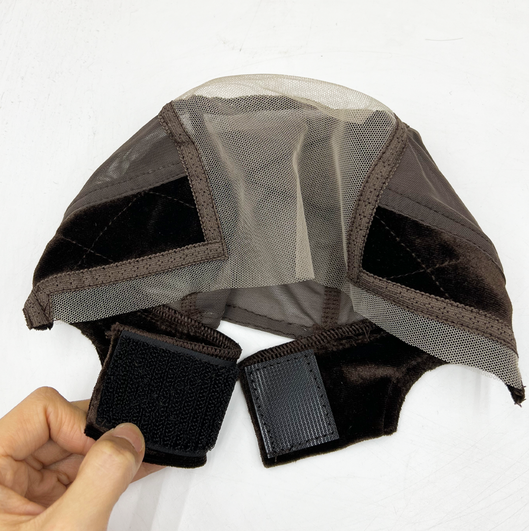 JBextension U Wig Grip Cap, Adjustable Ear-Cutouts Transparent Lace Front Wig Grip Cap for Glueless Wig Keeping Wigs in Place 1 Pcs