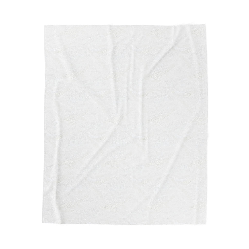 Gothic Skull & Rose Throw Blanket