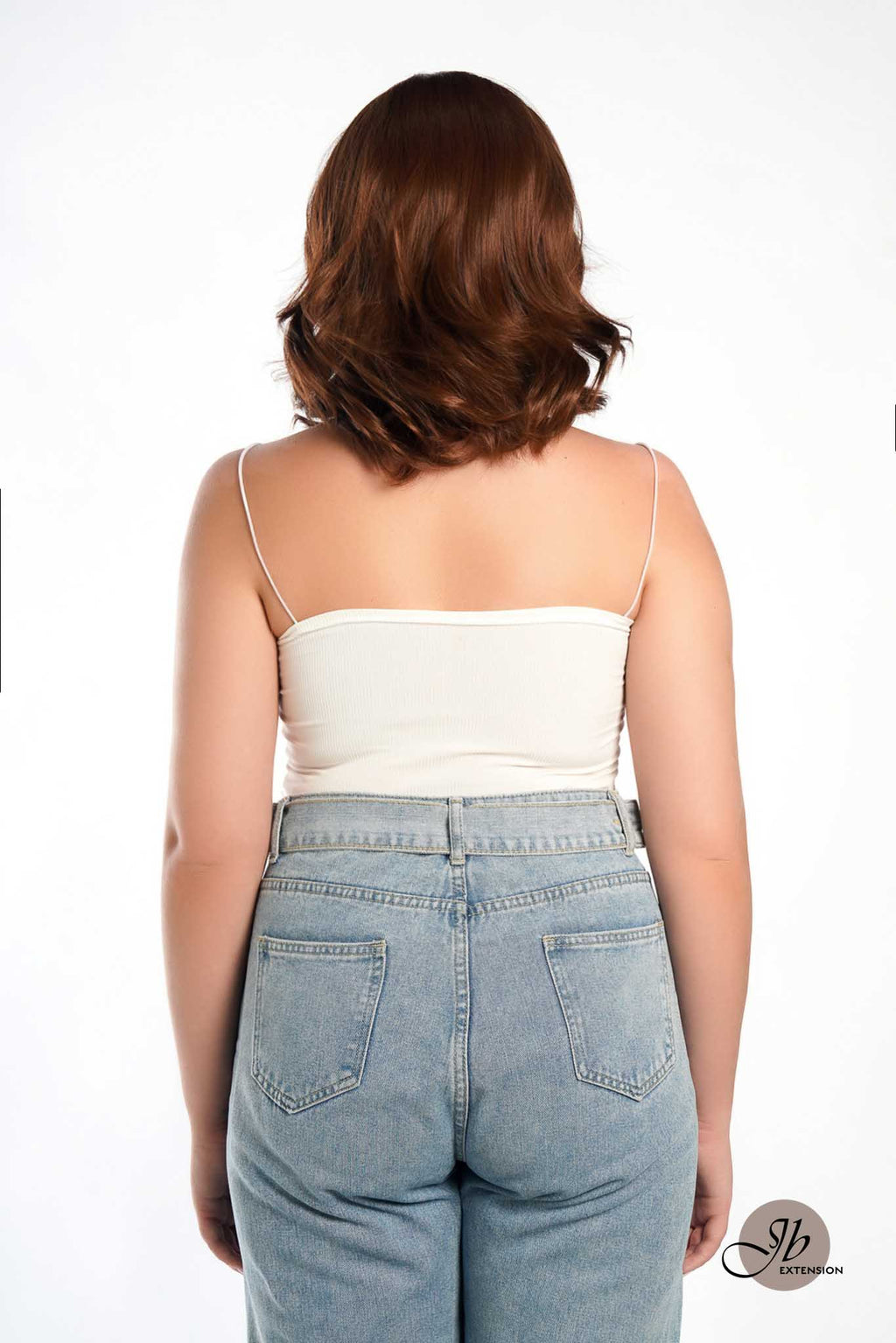 Nichole's Selection - 10 Inches Mocha Brown Curly Lace Front Wig.Pre Plucked 13*3 HD Transparent Lace Frontal Handmade Futura Fiber Swiss Lace Synthetic Fiber Glueless Wig JADOR MOCHA BROWN