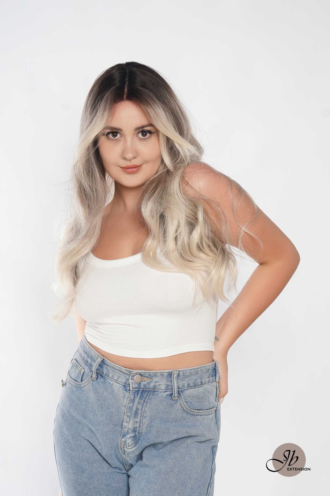 Get the Influencer Look with EMMIE LIGHT BLONDE