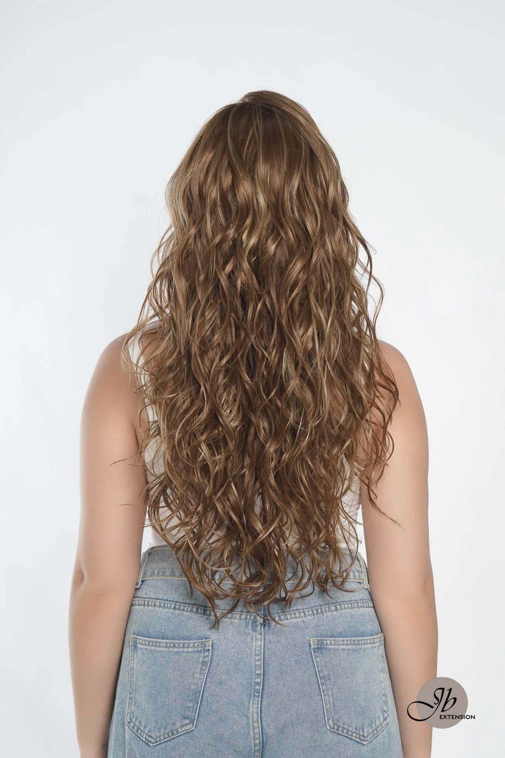 Nichole's Selection - 24 Inches Brown With Highlight Wave 13X6 Pre-Cut Free Part Frontlace Glueless Wig OBSESSION