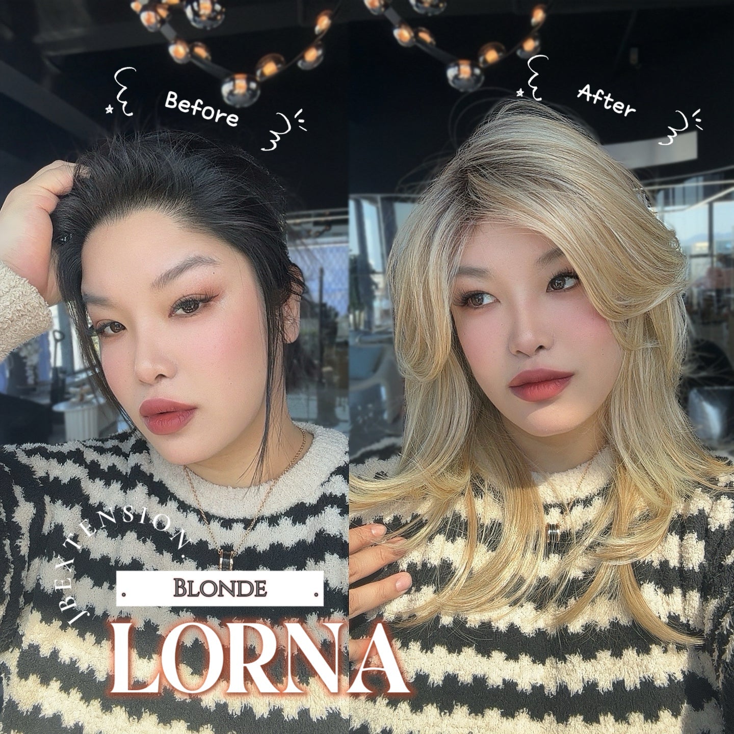 HOT OF SEASON - 18 Inches Blonde Curly Women Fashion Full Machine Wig With Bangs LORNA【PLUS PERMATEASE】【BENDY EAR TABS】