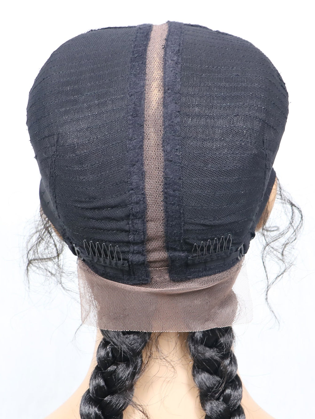 Get this look with JBextension 40" Lace Front Box Braided Wigs  with Baby Hair  - Zendaya