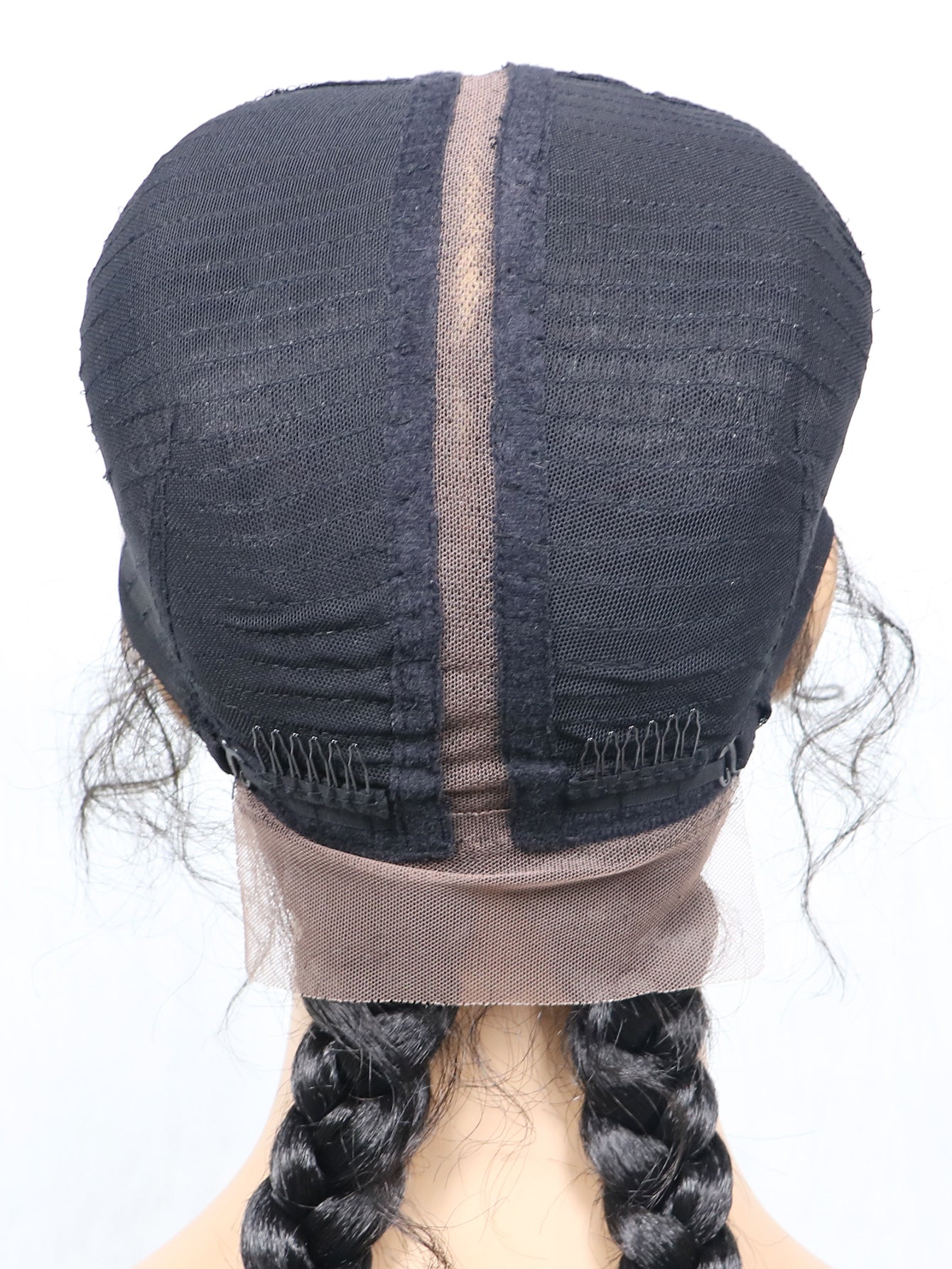 Get this look with JBextension 40" Lace Front Box Braided Wigs  with Baby Hair  - Zendaya