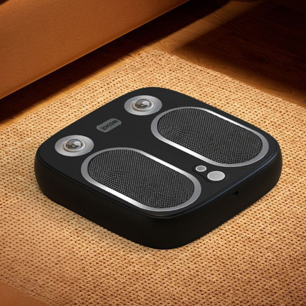 Stress & Pain Relief Foot Massager w/Heat- Deep Tissue, Circulation & Relaxing