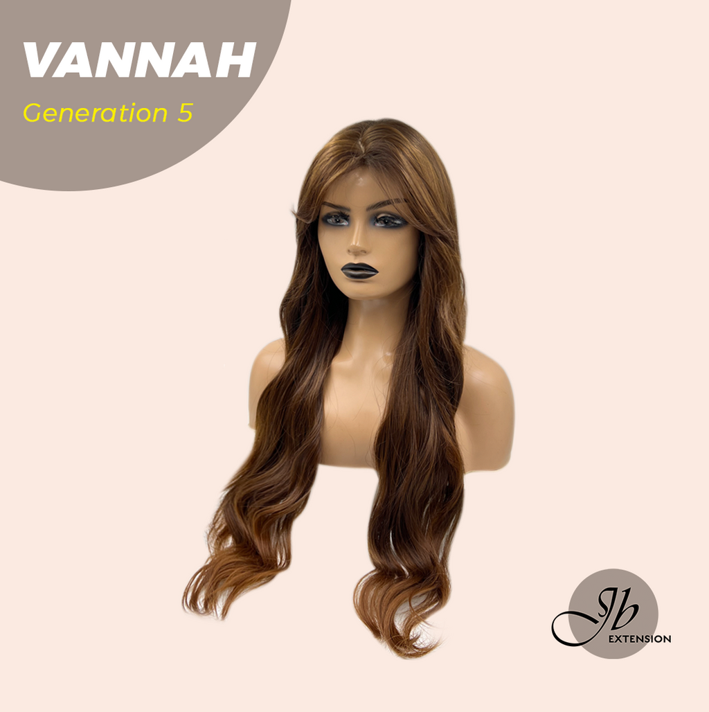 JBEXTENSION GENERATION FIVE 28 Inches Copper Long Wave Wig VANNAH G5