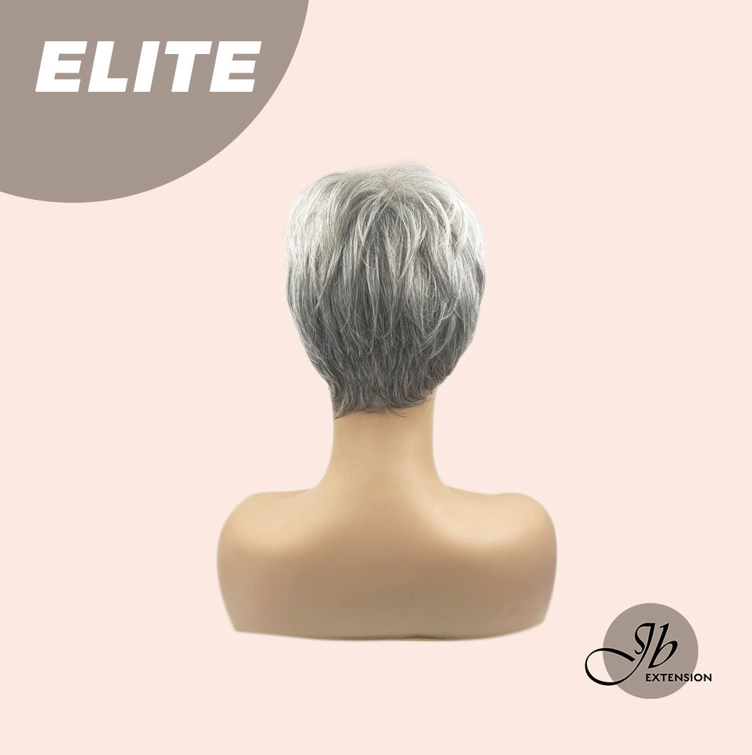 JBEXTENSION Pixie Cut Silver Fashion Women Man Wig ELITE