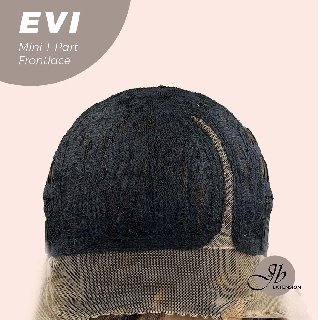 [PRE-ORDER] Nichole's Selection -15 Inches Deep Curly Brown Side Part Mini T Part Frontlace Glueless Wig EVI