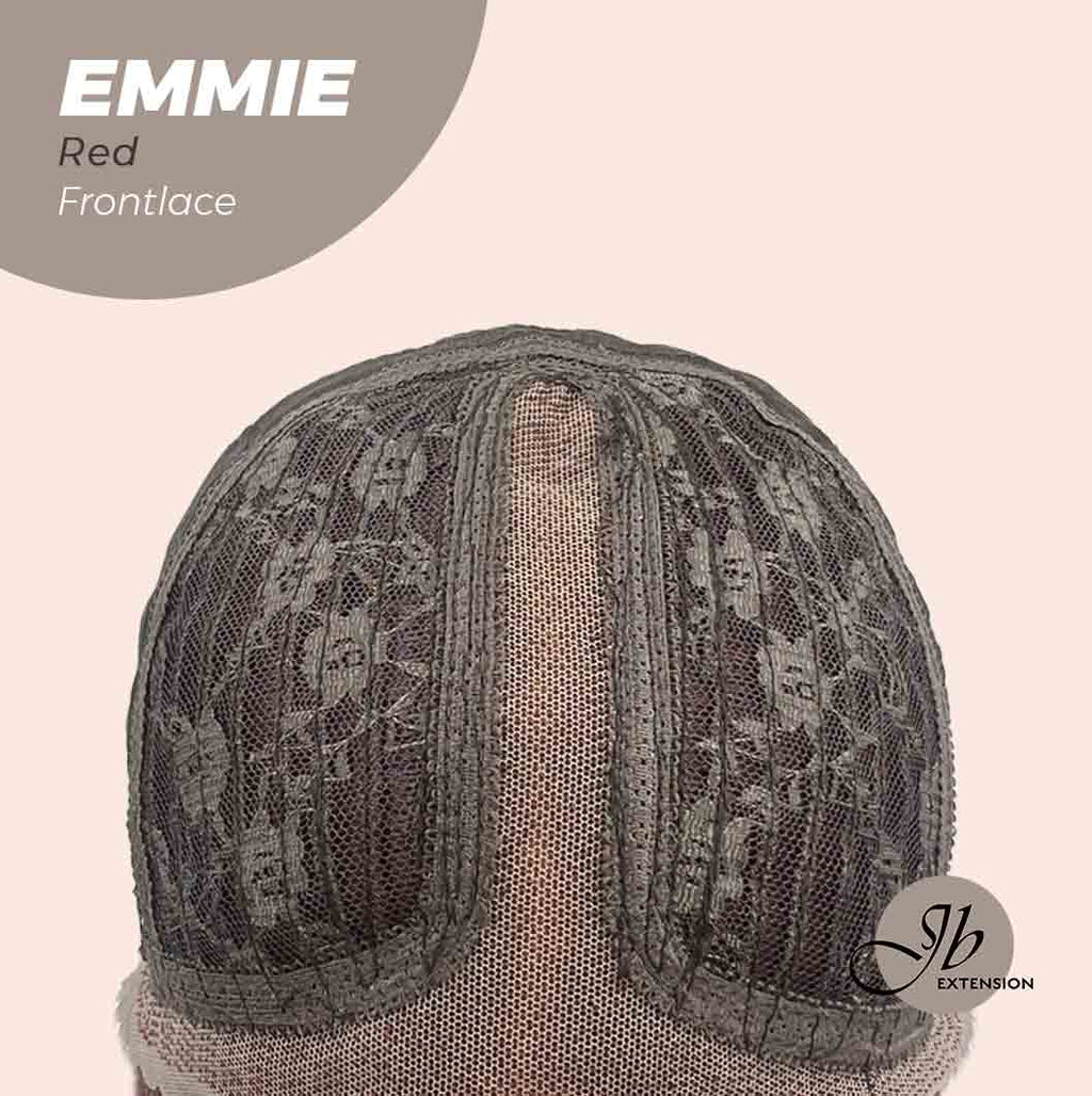 Olivia's Pick-26 Inches Curly Women Red Wig Pre-Cut Frontlace Glueless Wig EMMIE RED