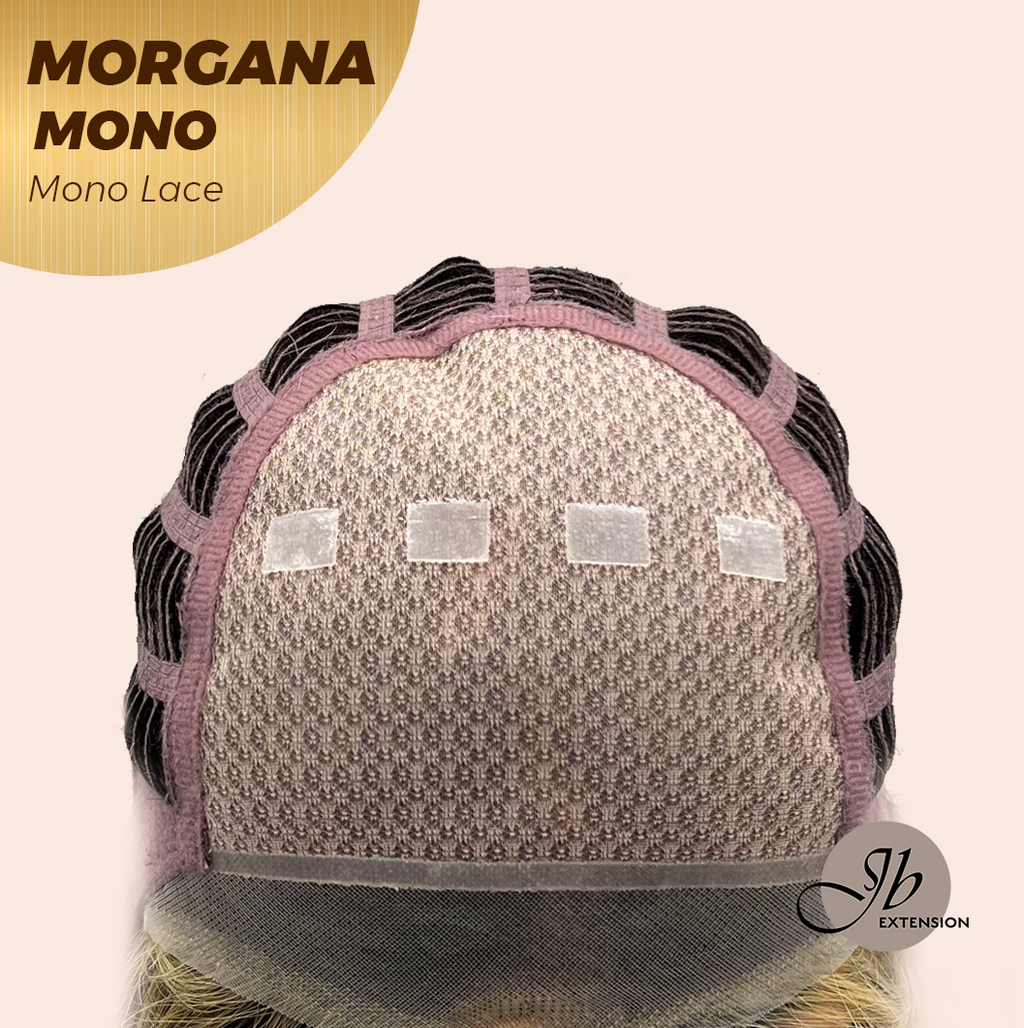 [PRE-ORDER] JBEXTENSION MORGANA MONO Monofilament Handmade Wig 6X5 Full Monofilament Hand Tied Top Wig 13 Inches Hazelnut Blonde Highlight Mono Lace Wig With Anti-slip Silicone Strips Glueless Wig MORGANA MONO【BENDY EAR TABS】