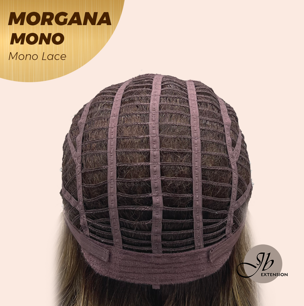 [PRE-ORDER] JBEXTENSION MORGANA MONO Monofilament Handmade Wig 6X5 Full Monofilament Hand Tied Top Wig 13 Inches Hazelnut Blonde Highlight Mono Lace Wig With Anti-slip Silicone Strips Glueless Wig MORGANA MONO【BENDY EAR TABS】